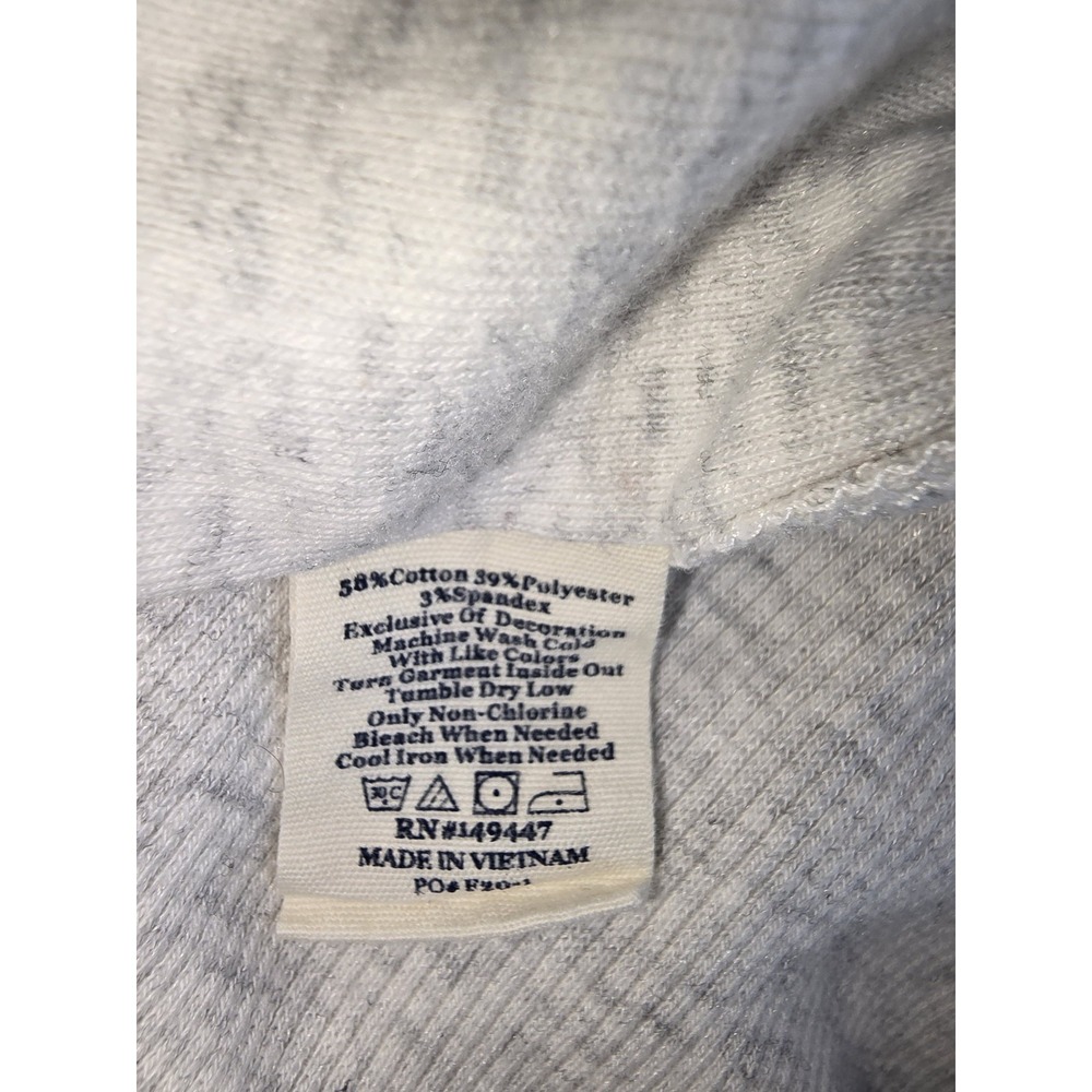 The Normal Brand Women's Quarter Zip Pullover W/STL BLUES LOGO SZ: SMALL EUC - Picture 9 of 9